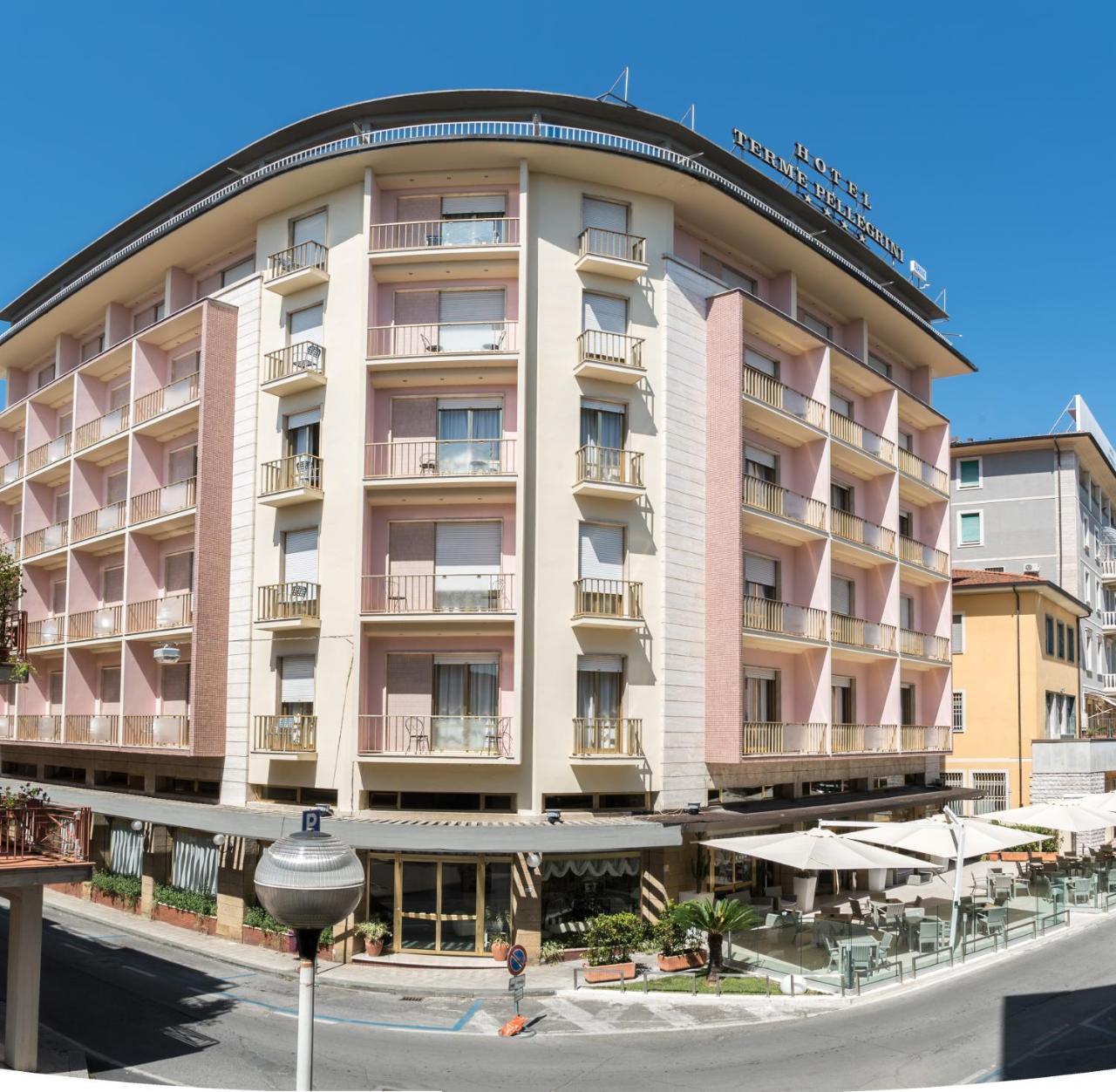 Hotel Terme Pellegrini 몬테카티니테르메 외부 사진